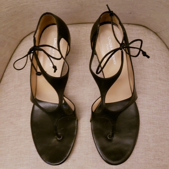 Lindsay Perry Leather Heels - Picture 3 of 6